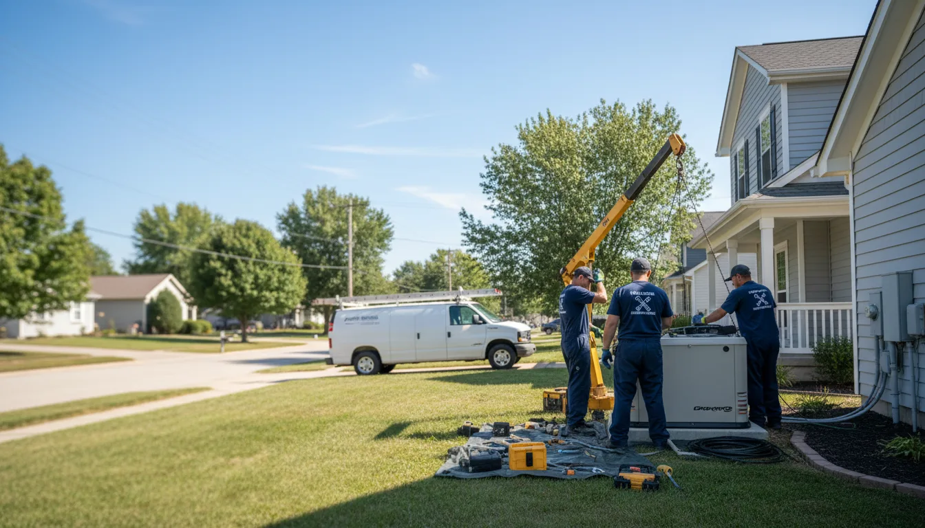 Generator Installation in Lisbon, IA near me